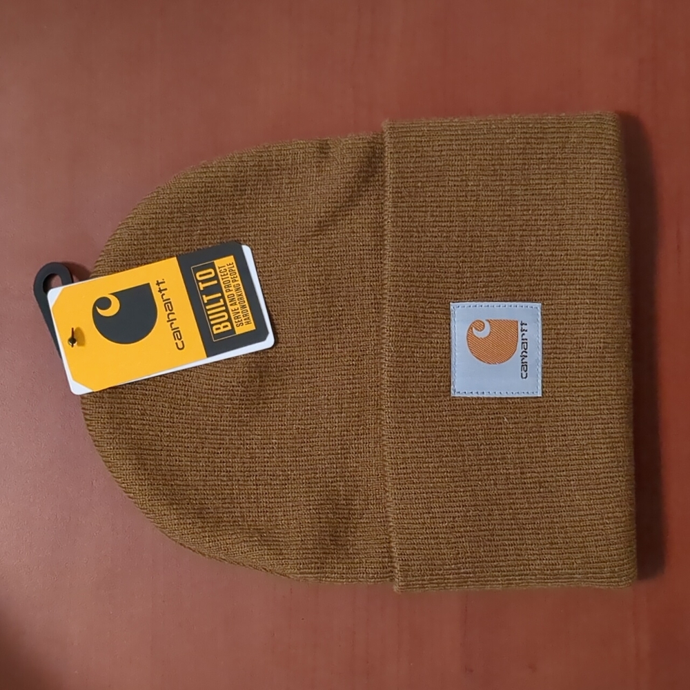 NWT Carhartt beanie brown